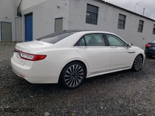 2017 Lincoln Continental Black Label with VIN 1LN6L9BC3H5617027, listed as a Copart auction lot 47207975 with 105,876 mi miles and Salvage Title. Bid and sale history available at carsss.com. Image 3.