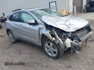 2016 Honda HR-V EX with VIN 3CZRU6H51GM722870, listed as a IAAI auction lot 41931680 with 114,583 mi miles. Bid and sale history available at carsss.com. Image 1.