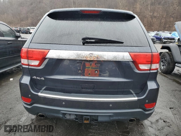 2013 Jeep Grand Cherokee Overland with VIN 1C4RJFCT6DC586933, listed as a Copart auction lot 78383184 with 80,249 mi miles and Salvage Title. Bid and sale history available at carsss.com. Image 6.