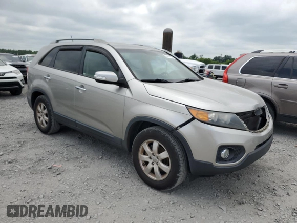 2012 Kia Sorento LX with VIN 5XYKT3A68CG294721, listed as a Copart auction lot 53873705 with 170,630 mi miles and Salvage Title. Bid and sale history available at DreamBid. Image 4.