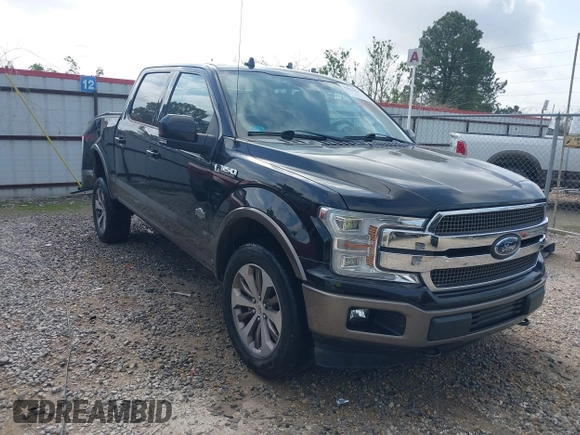 2019 Ford F-150 XL with VIN 1FTEW1E54KFA52729, listed as a IAAI auction lot 41933350 with 92,678 mi miles. Bid and sale history available at carsss.com. Image 1.