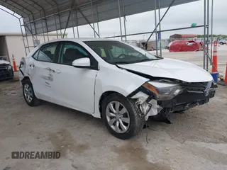2016 Toyota Corolla L with VIN 5YFBURHE2GP525739, listed as a IAAI auction lot 42443897 with 32,255 mi miles and . Bid and sale history available at DreamBid. Image 1.