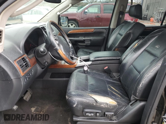2009 Infiniti QX56 with VIN 5N3AA08DX9N901548, listed as a Copart auction lot 77952704 with 183,214 mi miles and Salvage Title. Bid and sale history available at carsss.com. Image 7.