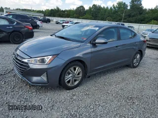 2020 Hyundai Elantra SEL with VIN 5NPD84LF4LH505189, listed as a Copart auction lot 62582055 with 35,483 mi miles and Clean title. Bid and sale history available at DreamBid. Image 1.