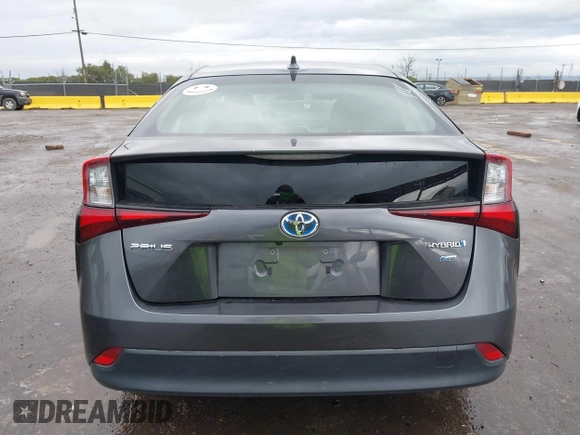 2021 Toyota Prius L Eco with VIN JTDKAMFUXM3143646, listed as a IAAI auction lot 41507110 with 207,238 mi miles. Bid and sale history available at carsss.com. Image 16.