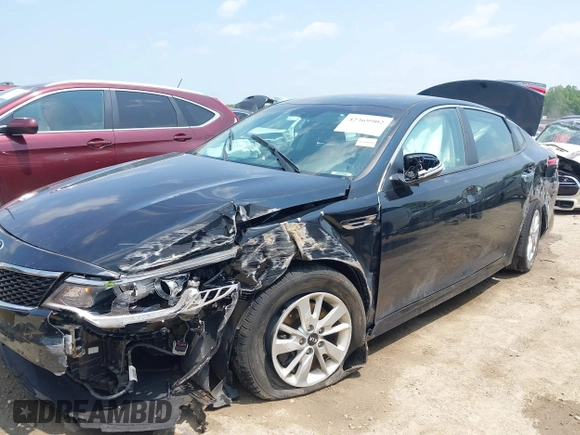 2017 Kia Optima LX with VIN 5XXGT4L39HG146829, listed as a IAAI auction lot 42369902 with 43,530 mi miles and . Bid and sale history available at DreamBid. Image 6.