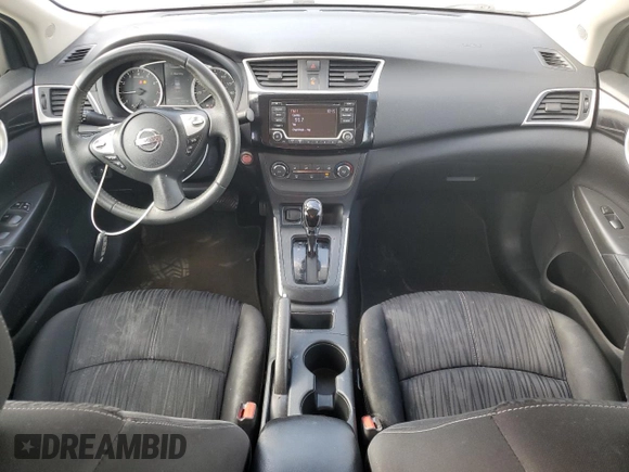 2017 Nissan Sentra SV with VIN 3N1AB7AP5HY408419, listed as a Copart auction lot 51889175 with 85,495 mi miles and Salvage Title. Bid and sale history available at DreamBid. Image 8.