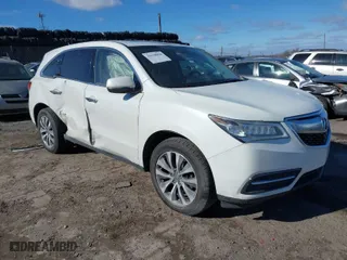 2014 Acura MDX Tech Pkg with VIN 5FRYD4H45EB046128, listed as a IAAI auction lot 41630908 with 116,268 mi miles. Bid and sale history available at carsss.com. Image 1.