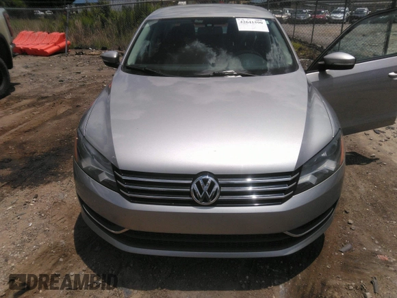 2013 Volkswagen Passat S with VIN 1VWAP7A34DC037958, listed as a IAAI auction lot 42641590 with 226,959 mi miles and . Bid and sale history available at DreamBid. Image 6.