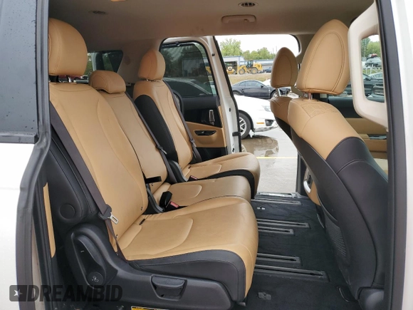2024 Kia Carnival EX with VIN KNDNC5H35R6401496, listed as a Copart auction lot 72206194 with 15,706 mi miles and Salvage Title. Bid and sale history available at carsss.com. Image 11.