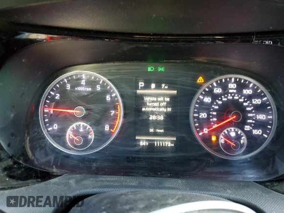 2021 Kia K5 GT-Line with VIN 5XXG64J27MG031187, listed as a Copart auction lot 42448055 with 111,173 mi miles and Salvage Title. Bid and sale history available at carsss.com. Image 9.