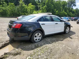 2018 Ford Police Interceptor with VIN 1FAHP2MK4JG140847, listed as a Copart auction lot 60397585 with 58,905 mi miles and Salvage title. Bid and sale history available at DreamBid. Image 3.