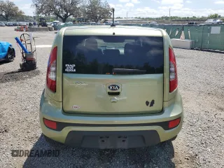 2013 Kia Soul + with VIN KNDJT2A66D7537057, listed as a Copart auction lot 50952195 with 41,561 mi miles and Salvage Title. Bid and sale history available at DreamBid. Image 6.