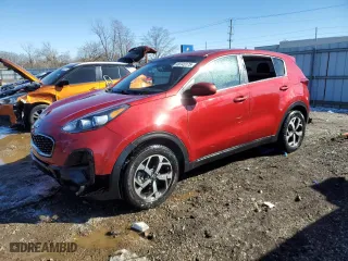 2020 Kia Sportage LX with VIN KNDPM3AC8L7748231, listed as a Copart auction lot 48145175 with 74,322 mi miles and Salvage Title. Bid and sale history available at carsss.com. Image 1.