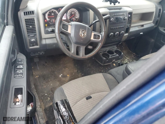 2011 Ram 1500 SLT with VIN 1D7RV1GT5BS707686, listed as a Copart auction lot 88272465 with 153,257 mi miles and Salvage Title. Bid and sale history available at carsss.com. Image 8.