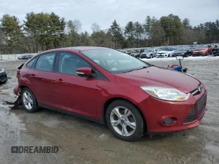 2014 Ford Focus SE with VIN 1FADP3F28EL366453, listed as a Copart auction lot 45737215 with 69,043 mi miles and Clean Title. Bid and sale history available at DreamBid. Image 4.