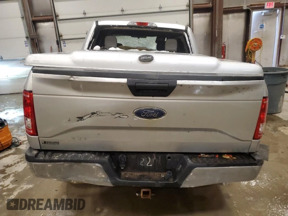 2016 Ford F-150 XLT with VIN 1FTEW1EF9GFB12875, listed as a Copart auction lot 51447015 with Not provided miles and Non repairable. Bid and sale history available at DreamBid. Image 6.