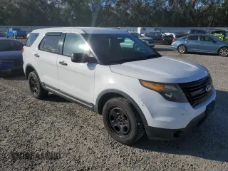 2013 Ford Utility Police Interceptor with VIN 1FM5K7AR9DGC15889, listed as a Copart auction lot 44801255 with 124,932 mi miles and Clean Title. Bid and sale history available at carsss.com. Image 4.