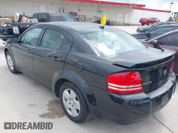 2009 Dodge Avenger SE with VIN 1B3LC46B89N502258, listed as a IAAI auction lot 42132545 with 142,305 mi miles and . Bid and sale history available at carsss.com. Image 3.