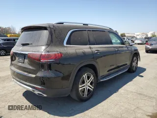 2020 Mercedes-Benz GLS with VIN 4JGFF5KE1LA098027, listed as a Copart auction lot 59306973 with 51,338 mi miles. Bid and sale history available at carsss.com. Image 3.