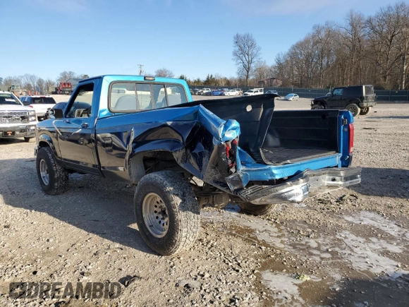 1992 Ford Ranger with VIN 1FTCR11T4NUB28954, listed as a Copart auction lot 89198125 with 95,454 mi miles and Salvage Title. Bid and sale history available at DreamBid. Image 2.