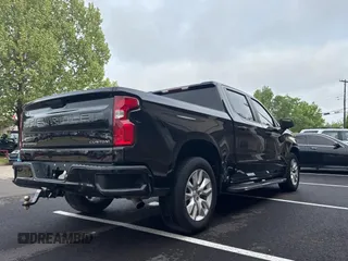 2021 Chevrolet Silverado 1500 Custom with VIN 1GCPWBEK2MZ192560, listed as a Copart auction lot 54977825 with 110,424 mi miles and Clean Title. Bid and sale history available at DreamBid. Image 4.