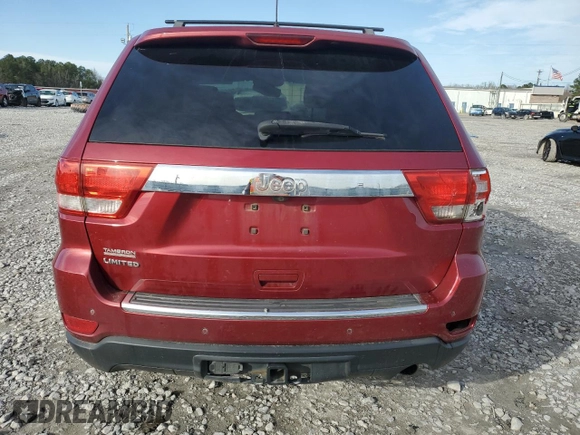 2012 Jeep Grand Cherokee Limited with VIN 1C4RJEBG9CC222924, listed as a Copart auction lot 45351985 with 219,598 mi miles and Salvage Title. Bid and sale history available at carsss.com. Image 6.