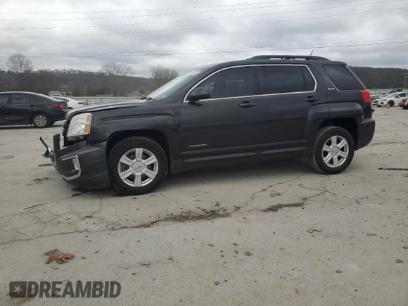 2016 GMC Terrain SLE with VIN 2GKFLNE37G6353584, listed as a Copart auction lot 44313935 with 60,725 mi miles and Salvage Title. Bid and sale history available at carsss.com. Image 1.