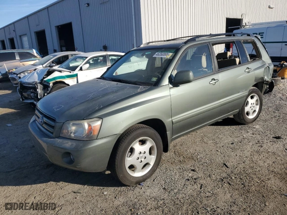2006 Toyota Highlander w/3rd Row with VIN JTEDP21A660121474, listed as a Copart auction lot 47159775 with 94,062 mi miles and Non Repairable. Bid and sale history available at carsss.com. Image 1.