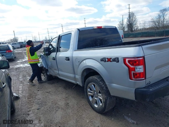 2018 Ford F-150 XL with VIN 1FTEW1E5XJKE40893, listed as a IAAI auction lot 41460085 with 113,316 mi miles. Bid and sale history available at carsss.com. Image 14.