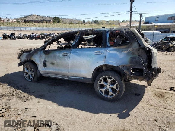 2015 Subaru Forester Touring with VIN JF2SJAWC0FH487581, listed as a Copart auction lot 52907985 with Not provided miles and Non repairable. Bid and sale history available at DreamBid. Image 2.
