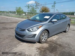 2016 Hyundai Elantra SE with VIN KMHDH4AE6GU482208, listed as a IAAI auction lot 41941480 with 47,255 mi miles. Bid and sale history available at carsss.com. Image 2.