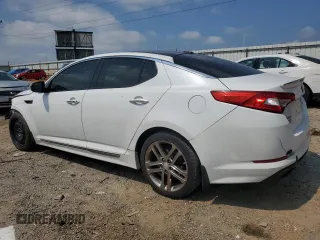 2013 Kia Optima SX with VIN 5XXGR4A60DG205952, listed as a Copart auction lot 63803755 with 177,008 mi miles and Salvage title. Bid and sale history available at DreamBid. Image 2.