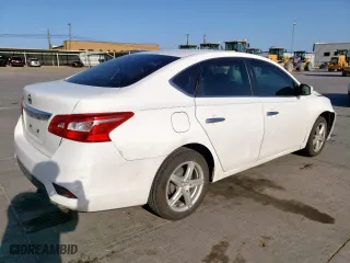 2019 Nissan Sentra S with VIN 3N1AB7AP4KY395766, listed as a Copart auction lot 50263775 with 69,436 mi miles and Salvage Title. Bid and sale history available at carsss.com. Image 3.