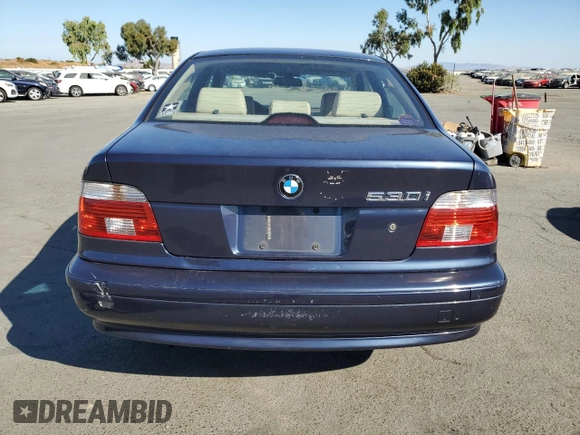 2002 BMW 5 Series 530iA with VIN WBADT63432CH98389, listed as a Copart auction lot 69976254 with 78,745 mi miles and Clean Title. Bid and sale history available at carsss.com. Image 6.