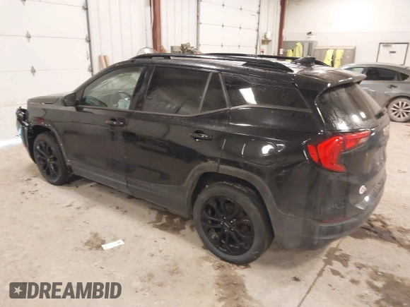 2019 GMC Terrain SLE with VIN 3GKALTEV9KL101307, listed as a IAAI auction lot 41553370 with 82,760 mi miles. Bid and sale history available at carsss.com. Image 3.