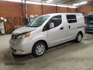 2020 Nissan NV200 Compact Cargo SV with VIN 3N6CM0KN1LK698641, listed as a Copart auction lot 49408655 with 64,336 mi miles and Salvage Title. Bid and sale history available at carsss.com. Image 1.