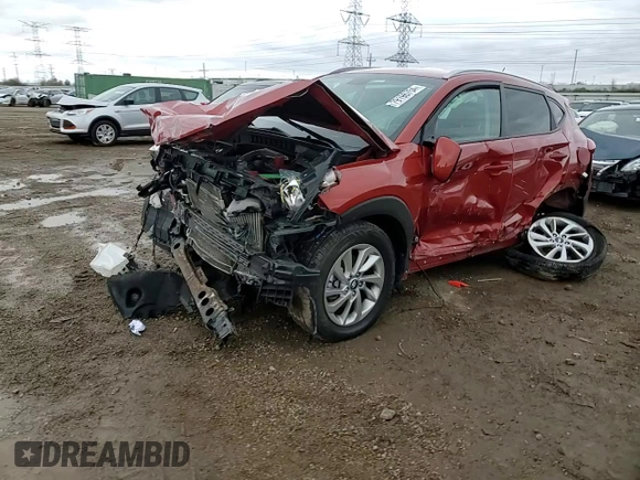 2016 Hyundai Tucson Eco with VIN KM8J33A22GU034677, listed as a Copart auction lot 79196754 with 0 mi miles and Salvage Title. Bid and sale history available at carsss.com. Image 10.