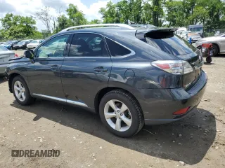 2010 Lexus RX 350 with VIN 2T2BK1BA0AC021772, listed as a Copart auction lot 61842575 with 183,710 mi miles and Salvage title. Bid and sale history available at DreamBid. Image 2.