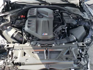 2023 BMW M4 Competition xDrive with VIN WBS33BA03PCM38205, listed as a Copart auction lot 53712114 with 0 mi miles and Salvage Title. Bid and sale history available at carsss.com. Image 11.