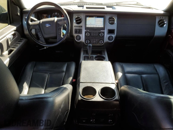 2017 Ford Expedition EL XLT with VIN 1FMJK1JT4HEA47393, listed as a Copart auction lot 76103664 with 160,582 mi miles and Salvage Title. Bid and sale history available at carsss.com. Image 8.