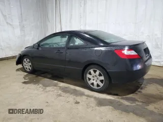2007 Honda Civic Cpe LX with VIN 2HGFG12627H569646, listed as a Copart auction lot 52175205 with 167,842 mi miles and Salvage Title. Bid and sale history available at carsss.com. Image 2.
