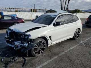 2021 BMW X3 M z VIN 5YMTS0C01M9H59285, wystawiony jako Copart lot #77801853 z przebiegiem Nie podano mil oraz . Historia ofert i sprzedaży dostępna na DreamBid. Obrazek 1.
