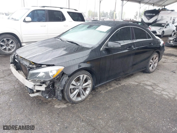 2014 Mercedes-Benz CLA-Class CLA 250 with VIN WDDSJ4EB0EN052638, listed as a IAAI auction lot 41915516 with 126,838 mi miles. Bid and sale history available at carsss.com. Image 18.