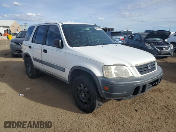 2001 Honda CR-V LX with VIN JHLRD28441S013857, listed as a Copart auction lot 46674145 with 204,227 mi miles and Salvage Title. Bid and sale history available at carsss.com. Image 4.