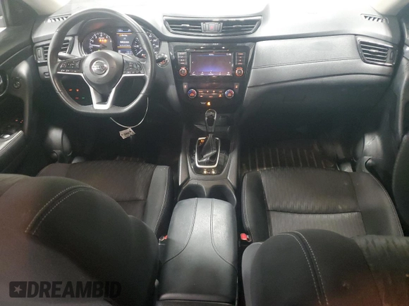 2020 Nissan Rogue S with VIN KNMAT2MV5LP540002, listed as a Copart auction lot 52497215 with 44,000 mi miles and Salvage Title. Bid and sale history available at DreamBid. Image 8.