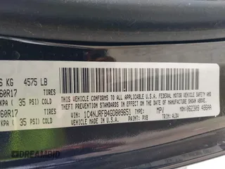2016 Jeep Patriot Latitude with VIN 1C4NJRFB4GD809651, listed as a IAAI auction lot 42510212 with 47,887 mi miles and . Bid and sale history available at DreamBid. Image 9.