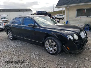 2008 Bentley Flying Spur with VIN SCBBR93W48C054384, listed as a Copart auction lot 79946844 with 43,759 mi miles and Salvage Title. Bid and sale history available at DreamBid. Image 4.