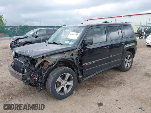 2016 Jeep Patriot High Altitude with VIN 1C4NJRFBXGD658136, listed as a IAAI auction lot 42531672 with 63,344 mi miles and . Bid and sale history available at DreamBid. Image 17.