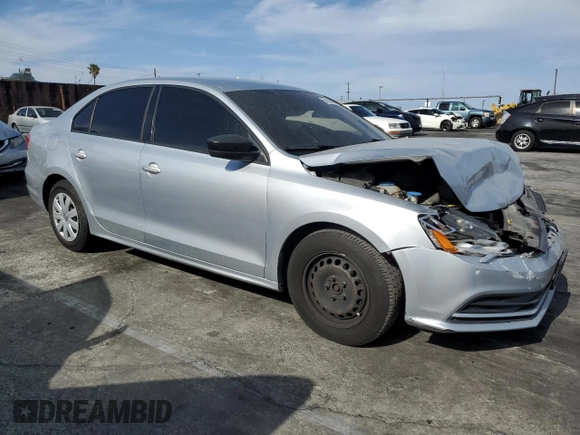 2015 Volkswagen Jetta S с VIN 3VW2K7AJ0FM339962, выставлен на аукционе Copart как лот 56393065 с пробегом 134 798 миль миль и Списание • Salvage title. История ставок и продаж доступна на DreamBid. Изображение 4.